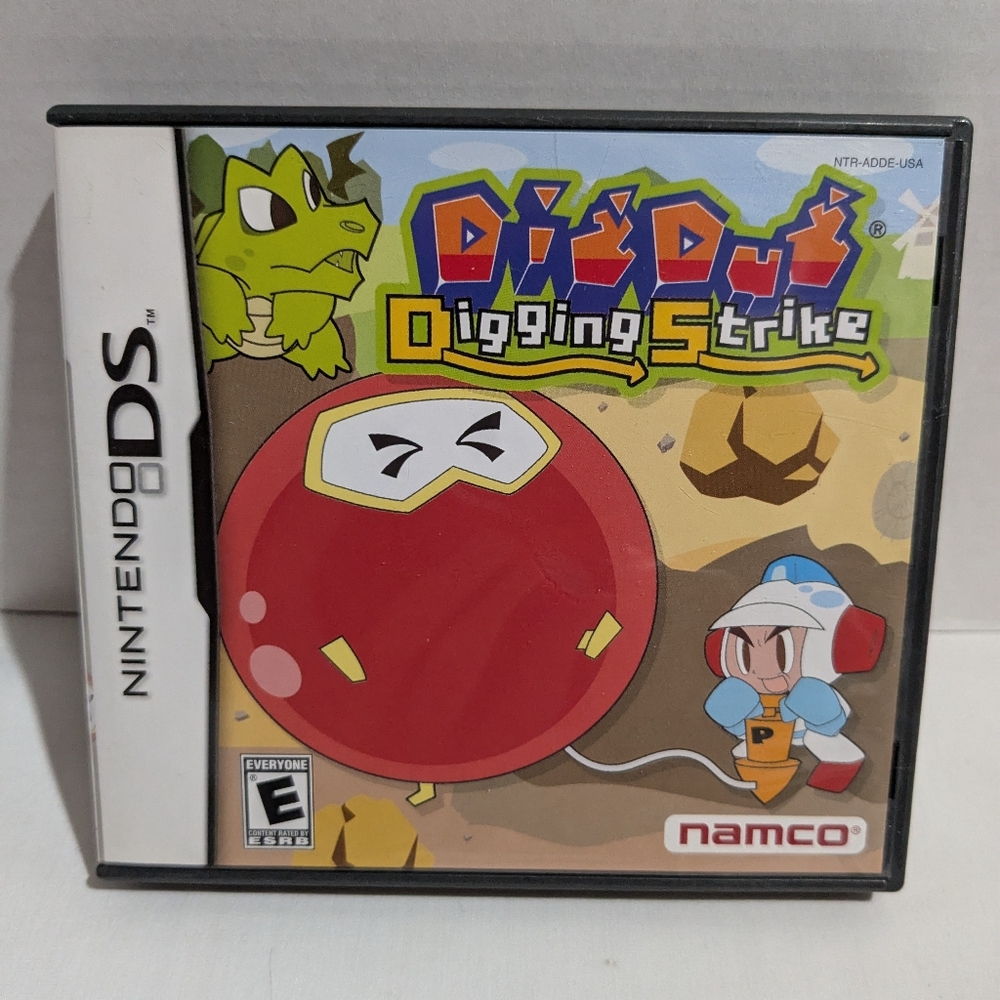 Dig Dug Digging Strike (Nintendo DS, 2005) Complete Tested & Working